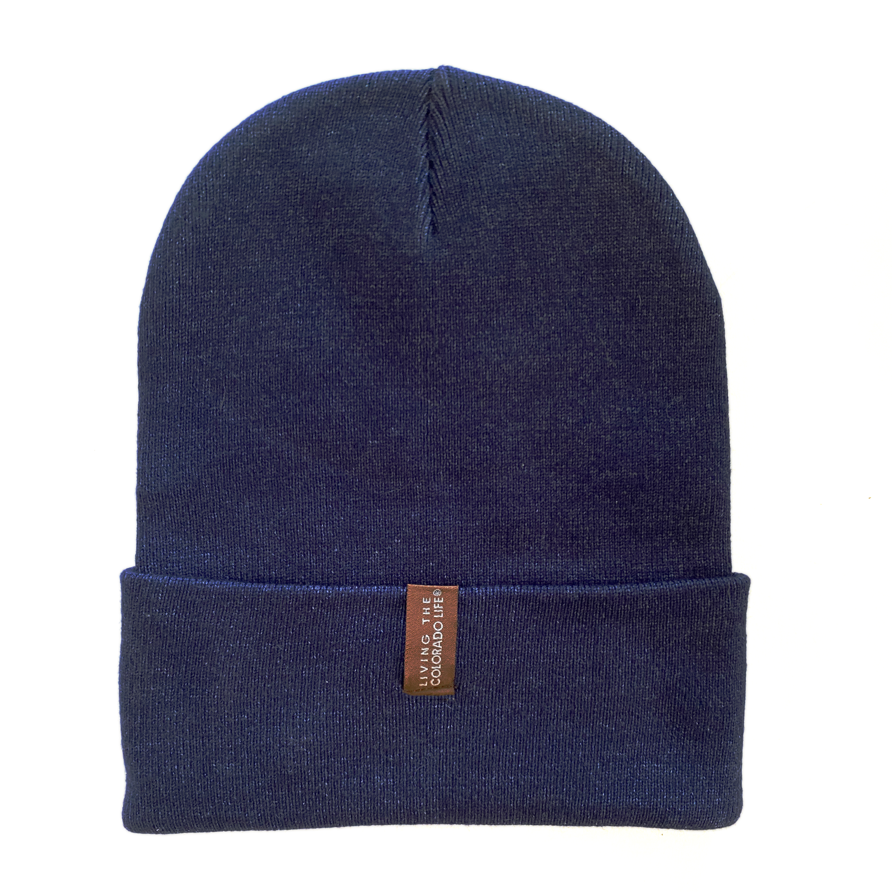 Colorado cuff beanie - navy heather