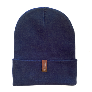 Colorado cuff beanie - navy heather