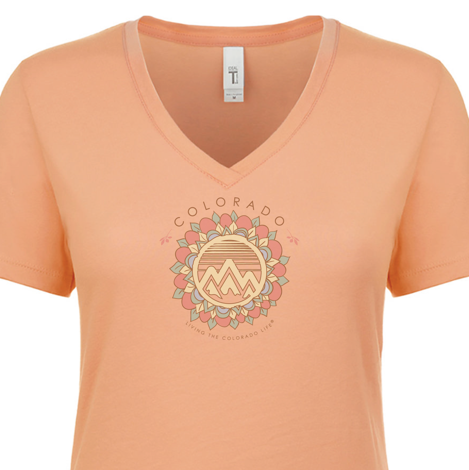 colorado mandala tee
