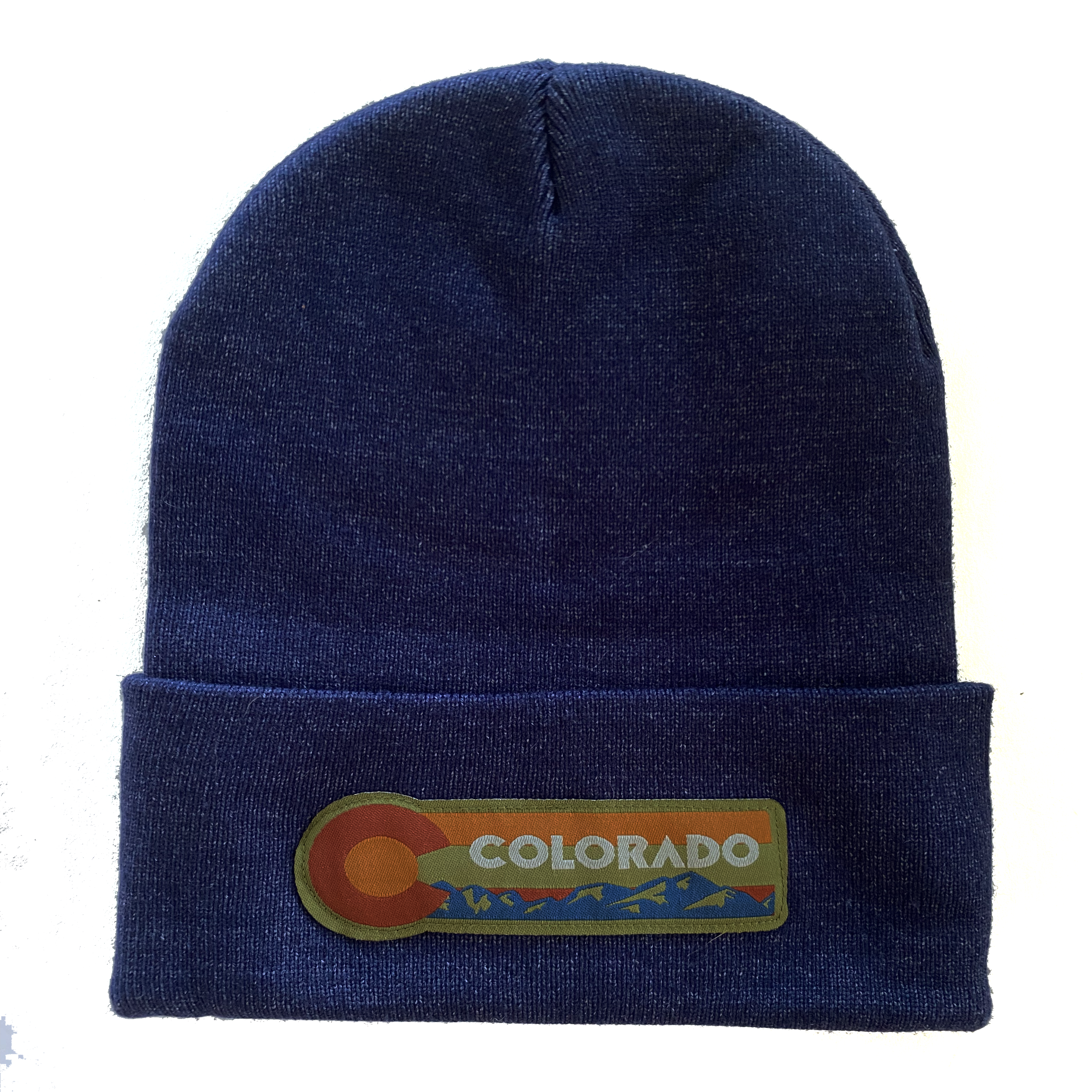 Colorado cuff beanie - navy heather