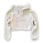 cropped hoodie - columbine