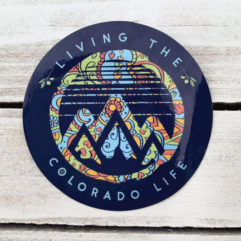 colorado groovy sticker