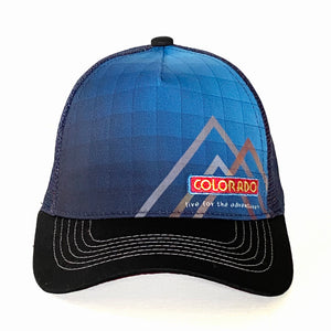 colorado trucker hat - blue