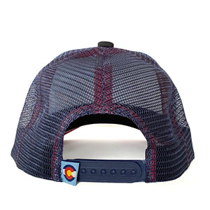 colorado trucker hat - blue