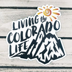 car magnet - colorado mountain