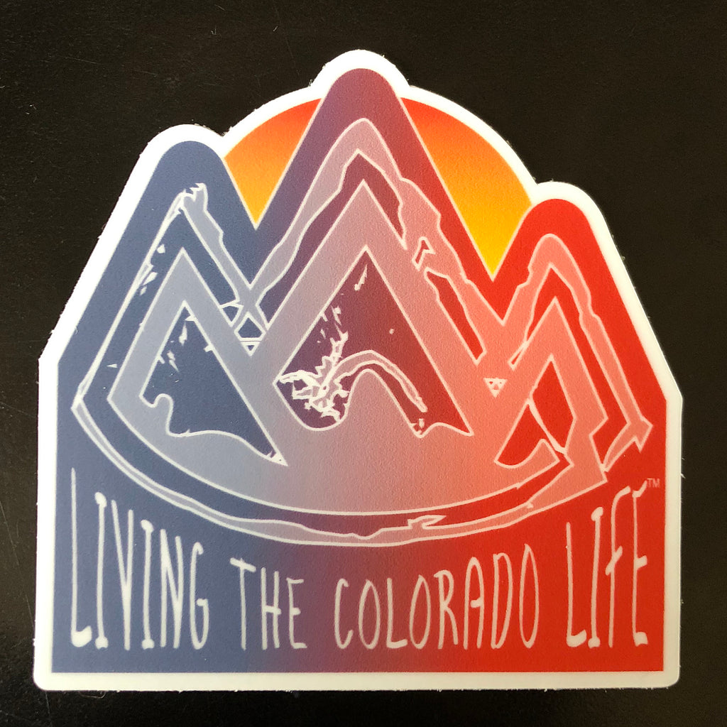 mountain sticker