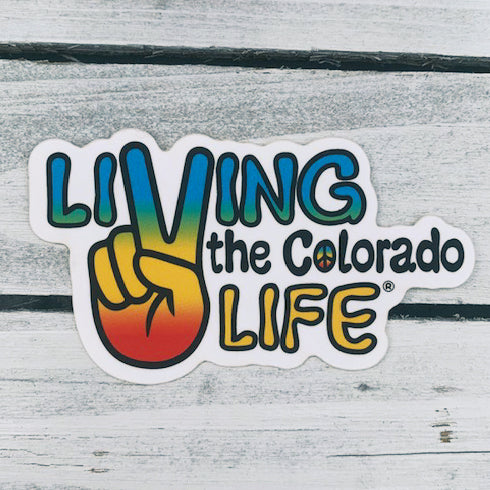 colorado peace sticker