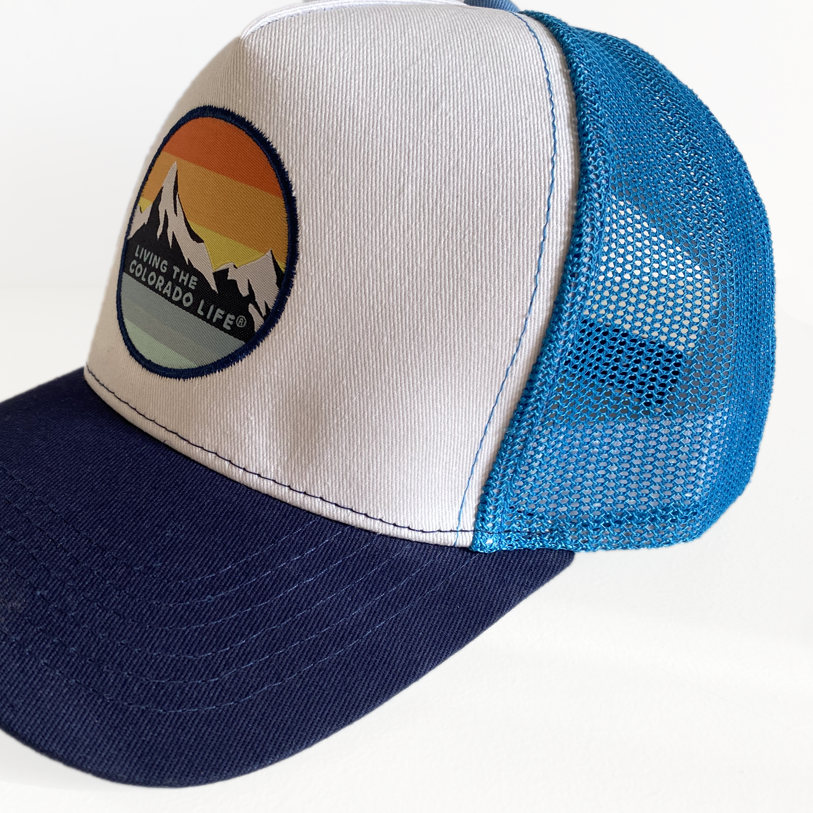 colorado trucker hat - mountain patch