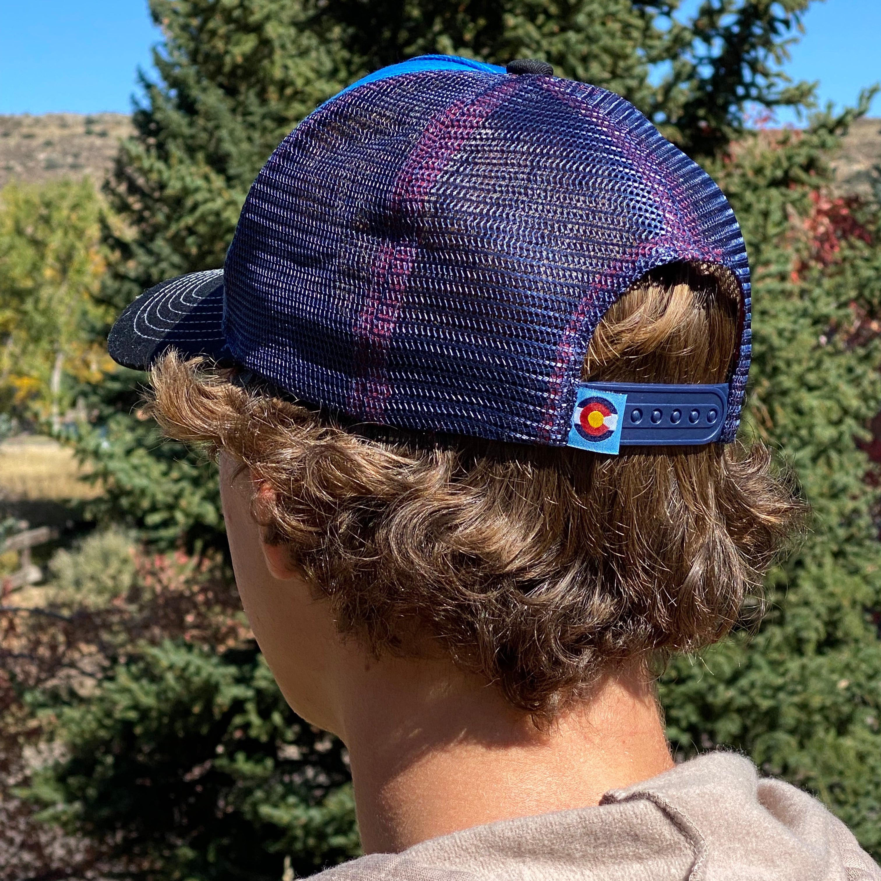 colorado trucker hat - blue