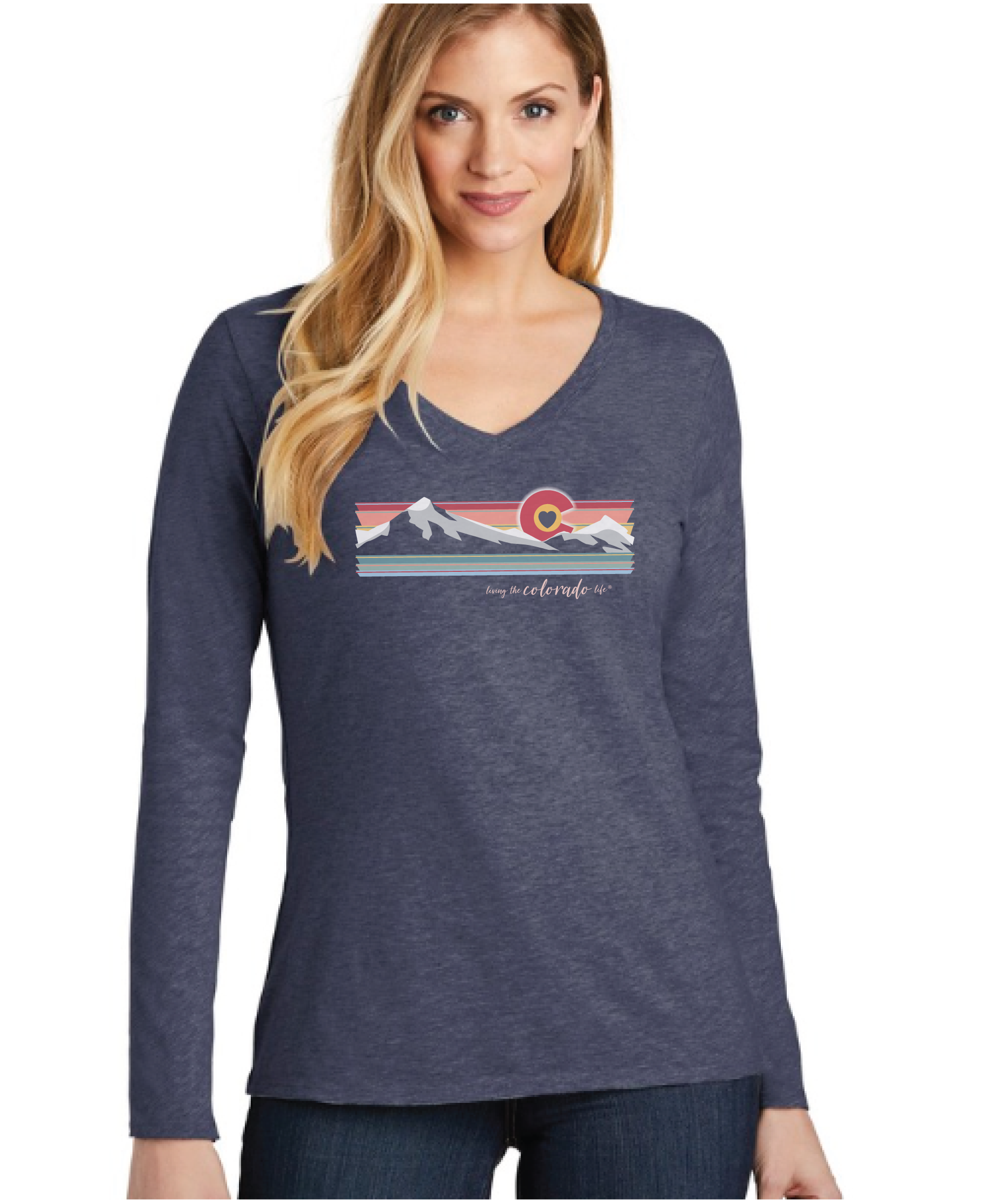 ladies long sleeve CO tee
